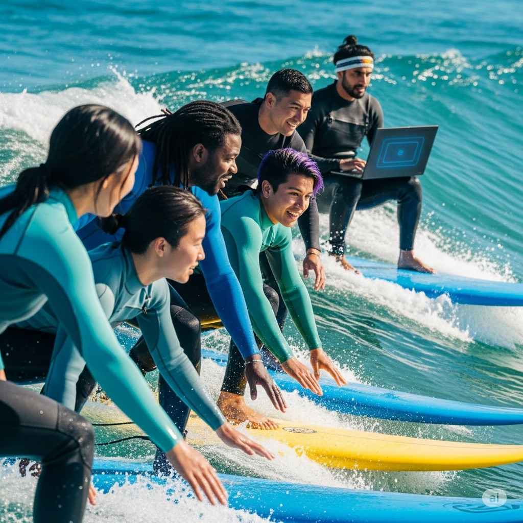 Waves Workshop Team Collaboration